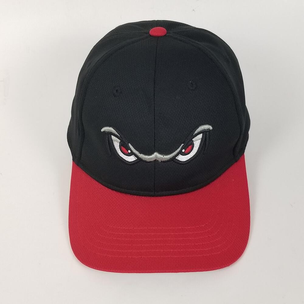 Lake Elsinore Storm Hat Cap Strap Back Black Red MILB Baseball Mens Minor League